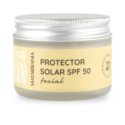 PROTECTOR SOLAR FACIAL SPF50 100% BIO 30 ml by MATARRANIA for Unisex