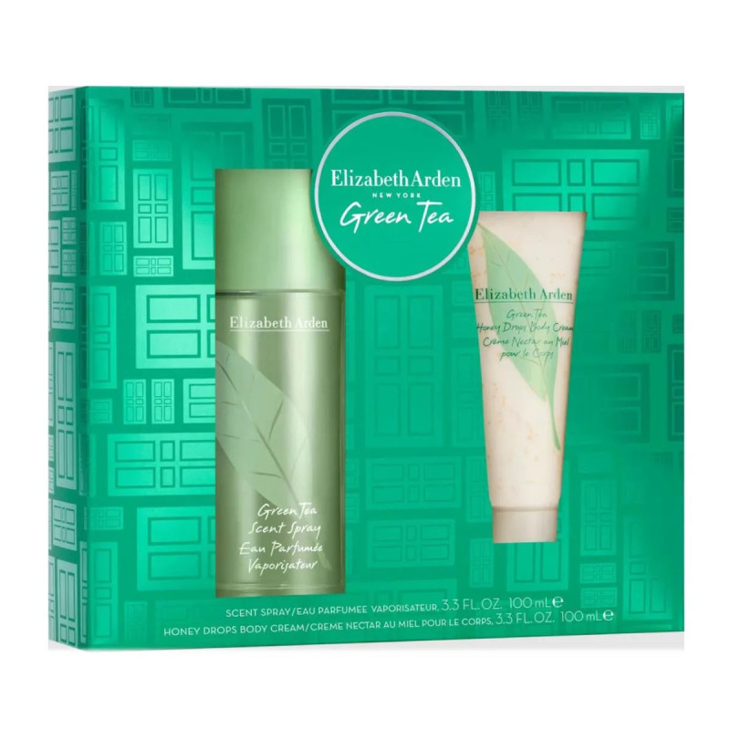 Elizabeth Arden Green Tea Eau Perfume 100ml Spray Honey Drops Crema Corporal 100ml