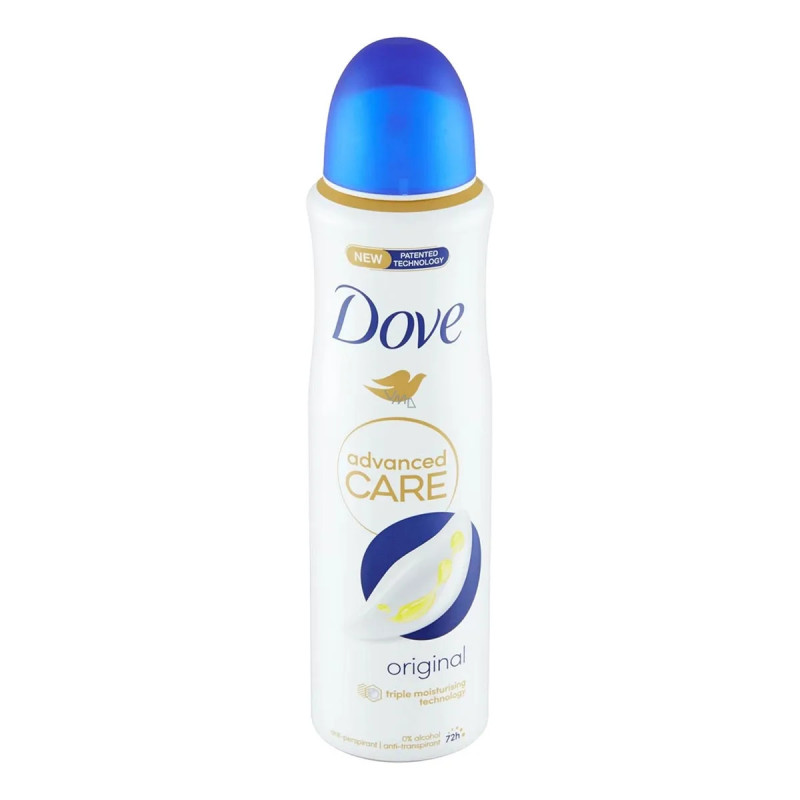 Antitranspirante Dove Original Spray 0 Alcohol 150 ml Spray