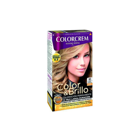 Crema colorante para cabello teñido Eugene Perma 90 Rubio claro