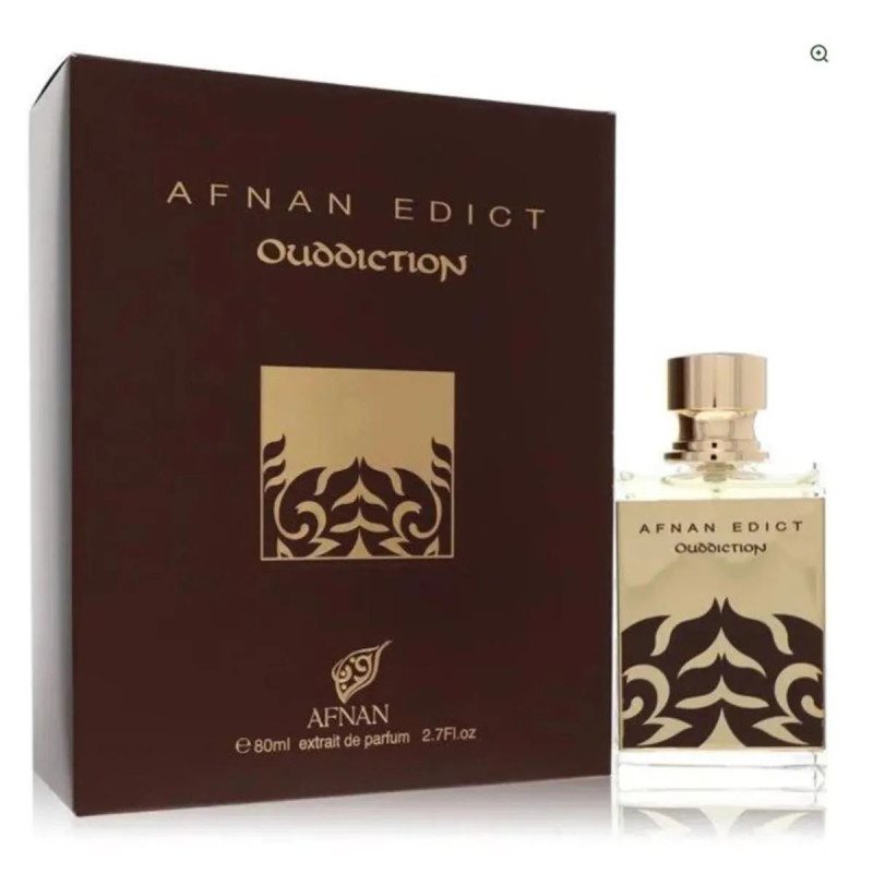 Extrait de parfum Ouddiction d'Afnan Edict 80 ml