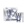 Paco Rabanne Invictus Eau de Toilette Spray 100ml Set di 2 pezzi