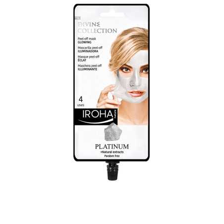 PLATINUM peel-off glowing mask 4 uses by IROHA for Woman