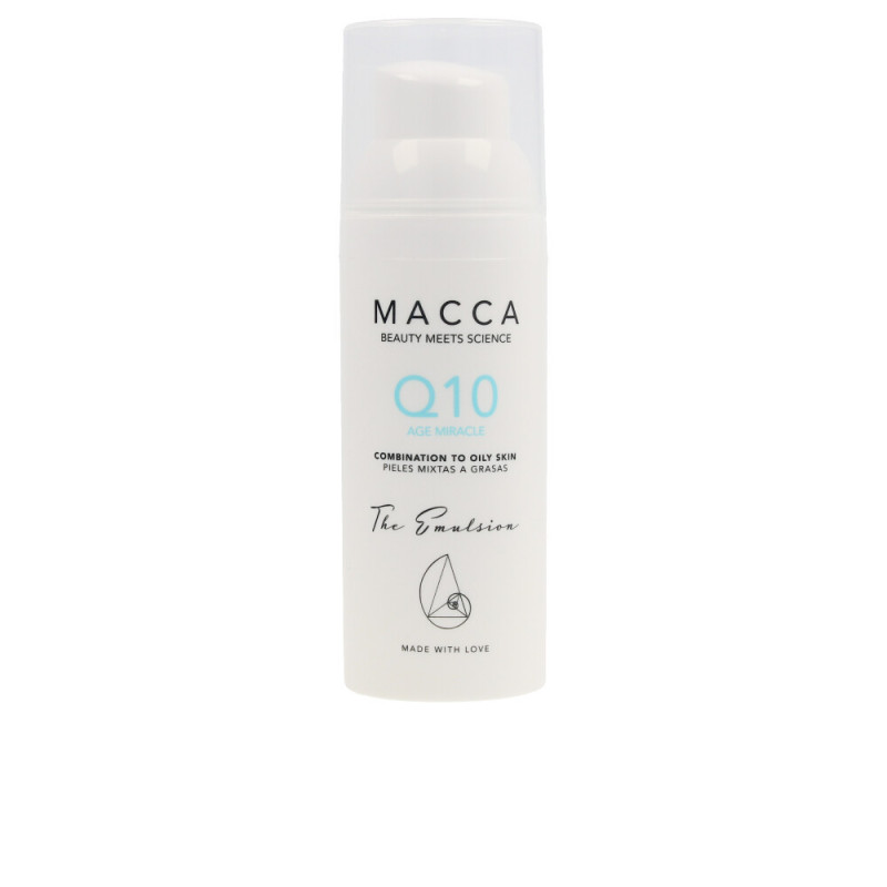 Q10 AGE MIRACLE emulsion combination to oily skin 50 ml by MACCA for Unisex