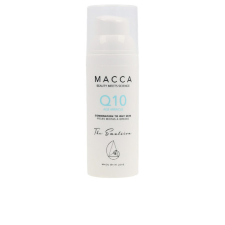 Q10 AGE MIRACLE emulsion combination to oily skin 50 ml by MACCA for Unisex
