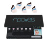 LAMINAS DE UNAS DE GEL flowing stream premium glam Art Design 20 u by NOOVES for Woman
