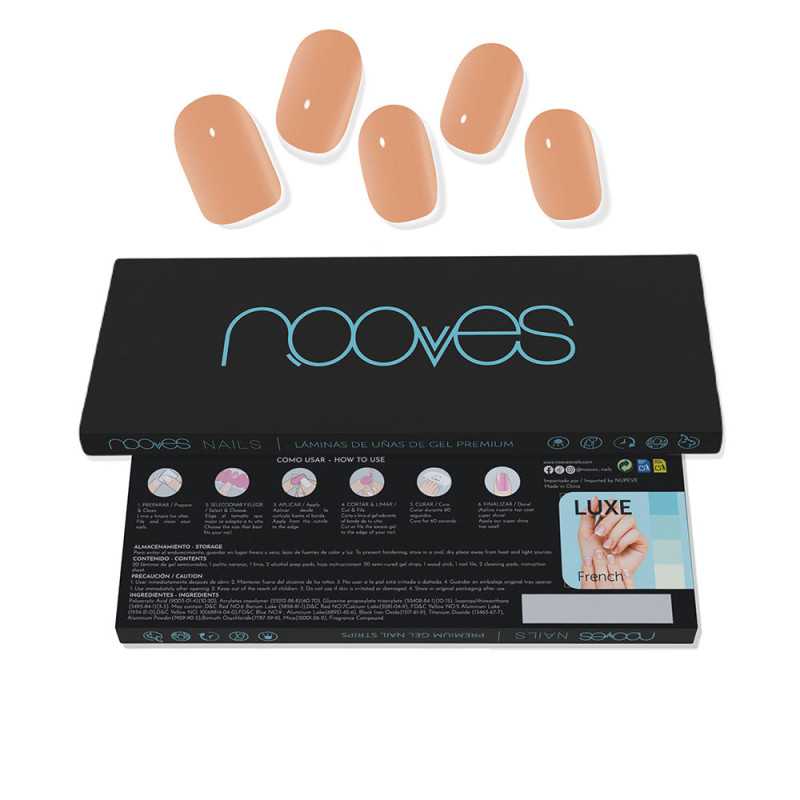 LAMINAS DE UNAS DE GEL premium luxe cru au soleil 20 u by NOOVES for Woman LAMINAS DE UNAS DE GEL premium luxe cru au soleil 20 u by NOOVES for Woman