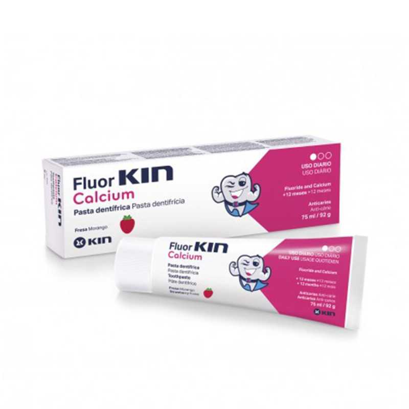 FLUORKIN CALCIUM pasta dentífrica 75 ml by KIN for Unisex