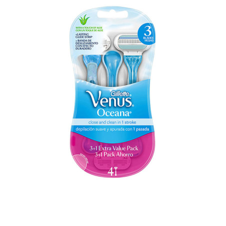 VENUS OCEANA maquinilla desechable 4 u by GILLETTE for Woman