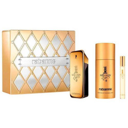 Paco Rabanne 1 Million Eau de Toilette 100ml, Desodorante 150ml, Eau de Toilette 10ml