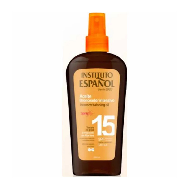 Instituto Español Intensive Tinning Oil Spf15 Spray 250ml