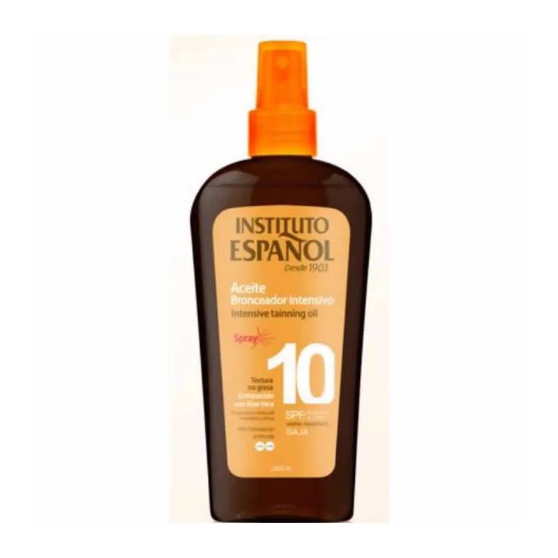 Instituto Español Intensive Tainning Oil Spf10 Spray 250ml