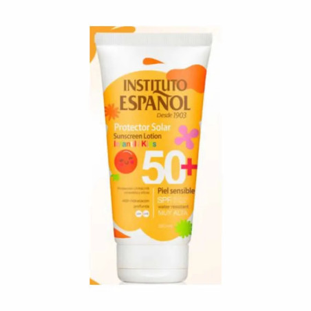 Loção Protetora Solar Facial Infantil Instituto Español FPS 50 150ml para Pele Sensível