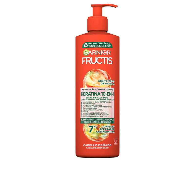 FRUCTIS KERATINA 10-EN-1 crema sin aclarado 400 ml by GARNIER for Woman FRUCTIS KERATINA 10-EN-1 crema sin aclarado 400 ml by GARNIER for Woman