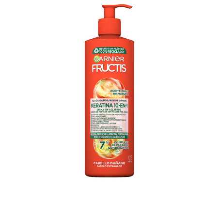 FRUCTIS KERATINA 10-EN-1 crema sin aclarado 400 ml by GARNIER for Woman