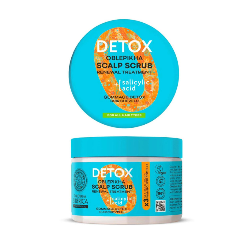 Natura Siberica Oblepikha Exfoliant Détox Acide Salicylique 300 ml