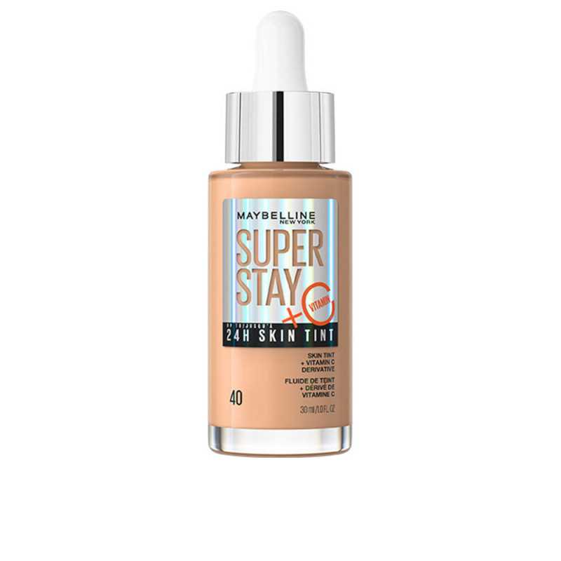 SUPERSTAY 24H base de maquillaje enriquecida vitamina C 40 30 ml by MAYBELLINE for Unisex SUPERSTAY 24H base de maquillaje enriquecida vitamina C 40 30 ml by MAYBELLINE for Unisex