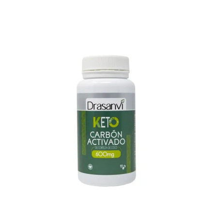 Charbon actif Drasanvi Keto 600 mg, 60 comprimés