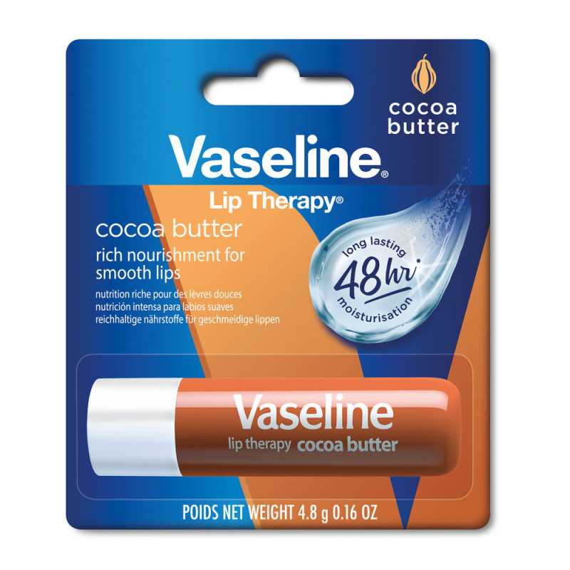 VASELINE bálsamo labial stick cocoa butter 4,8 gr by VASELINE for Unisex
