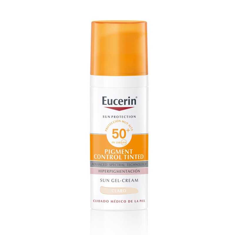 SUN PROTECTION pigment control gel crema color SPF50 light 50 ml by EUCERIN for Unisex SUN PROTECTION pigment control gel crema color SPF50 light 50 ml by EUCERIN for Unisex