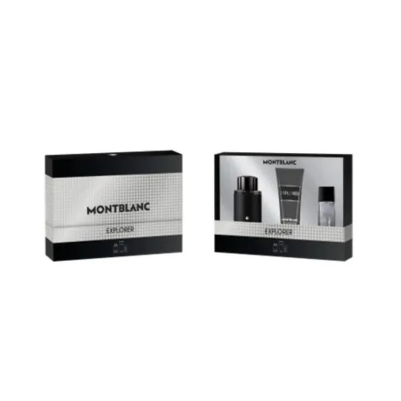 Montblanc Explorer Eau de Parfum Spray 100ml Juego de 3 Piezas