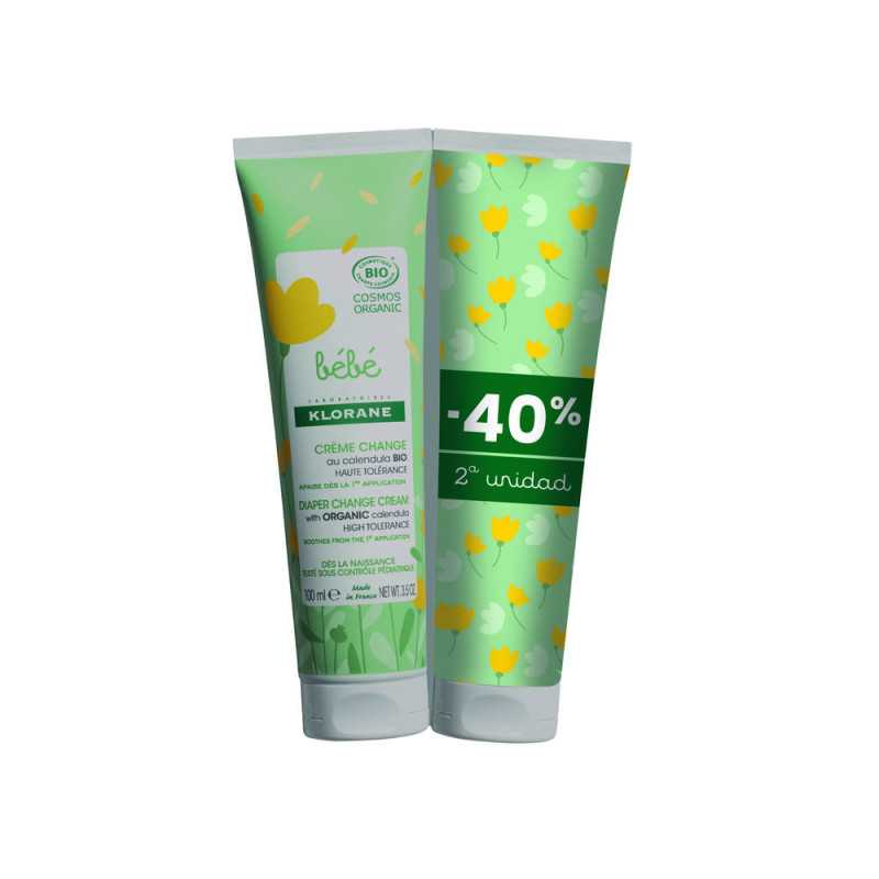 BÉBÉ BIO crema pañal pack 2 x 100 ml by KLORANE for Unisex BÉBÉ BIO crema pañal pack 2 x 100 ml by KLORANE for Unisex