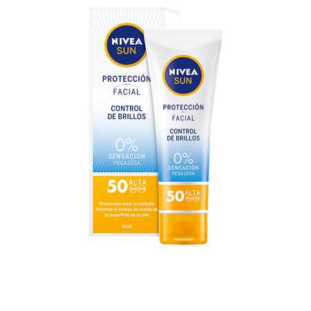 SUN FACIAL control de brillos SPF50 50 ml by NIVEA for Unisex