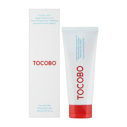 Espuma de limpeza facial Tocobo com argila de coco, 150ml