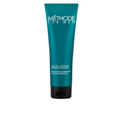 MÉTHODE FOR MEN Gel 3en1 Nettoyant Exfoliant&Purifiant 125 ml by JEANNE PIAUBERT for Unisex