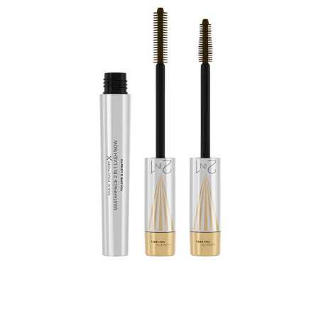 MASTERPIECE 2 IN 1 LASH WOW mascara de pestanas 02 black brown 7 ml by MAX FACTOR for Unisex