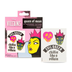 Tatouages temporaires Disney Villains Queen Of Mean 8 (1 pièce)