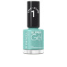 SUPER GEL esmalte de unas 093 peppermint promise 12 ml by RIMMEL LONDON for Unisex