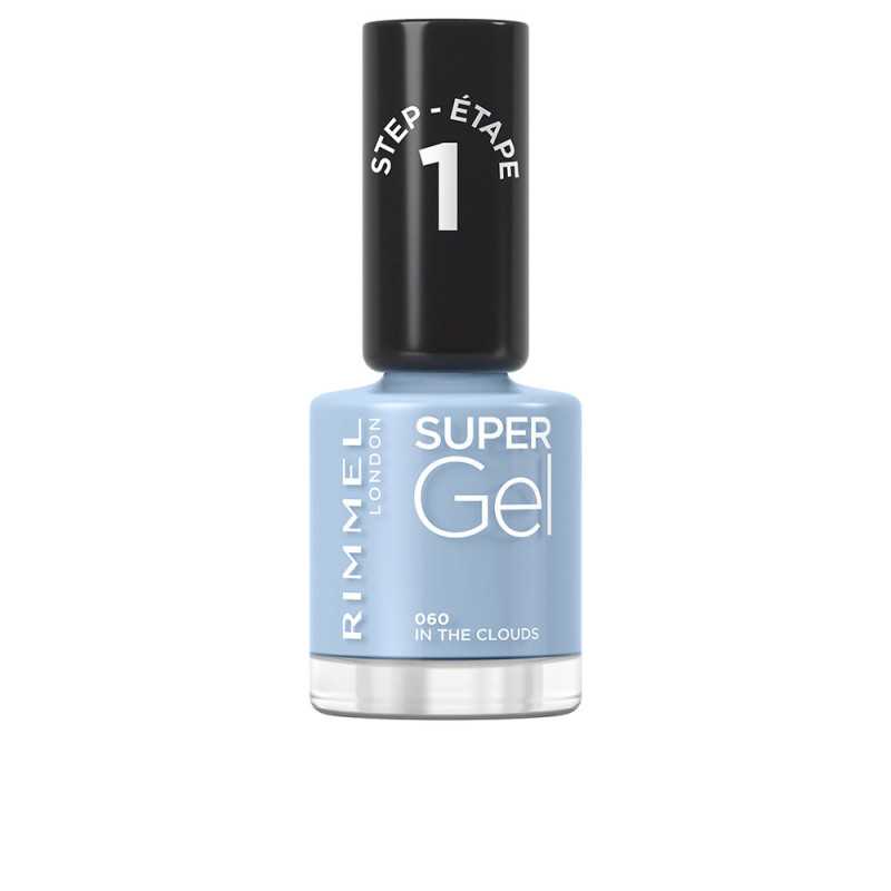 SUPER GEL esmalte de unas 060 in the clouds 12 ml by RIMMEL LONDON for Unisex SUPER GEL esmalte de unas 060 in the clouds 12 ml by RIMMEL LONDON for Unisex