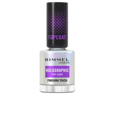 HOLOGRAPHIC top coat 12 ml by RIMMEL LONDON for Unisex