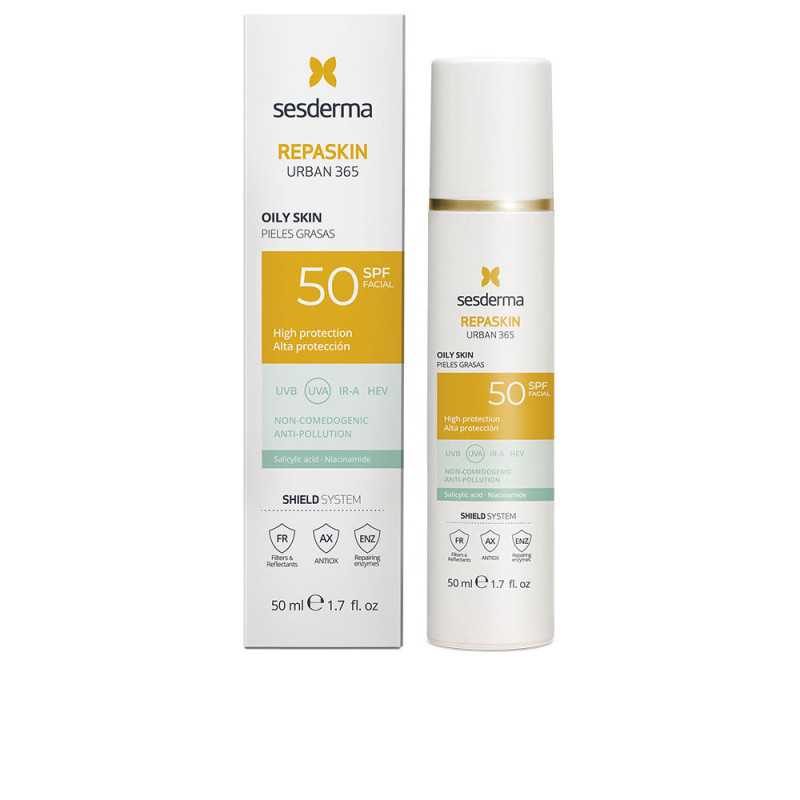 REPASKIN URBAN 365 fotoprotector pieles grasas SPF50 50 ml by SESDERMA for Unisex REPASKIN URBAN 365 fotoprotector pieles grasas SPF50 50 ml by SESDERMA for Unisex