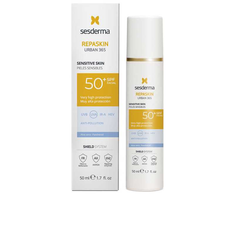 REPASKIN URBAN 365 fotoprotector piel sensible SPF50+ 50 ml by SESDERMA for Unisex REPASKIN URBAN 365 fotoprotector piel sensible SPF50+ 50 ml by SESDERMA for Unisex