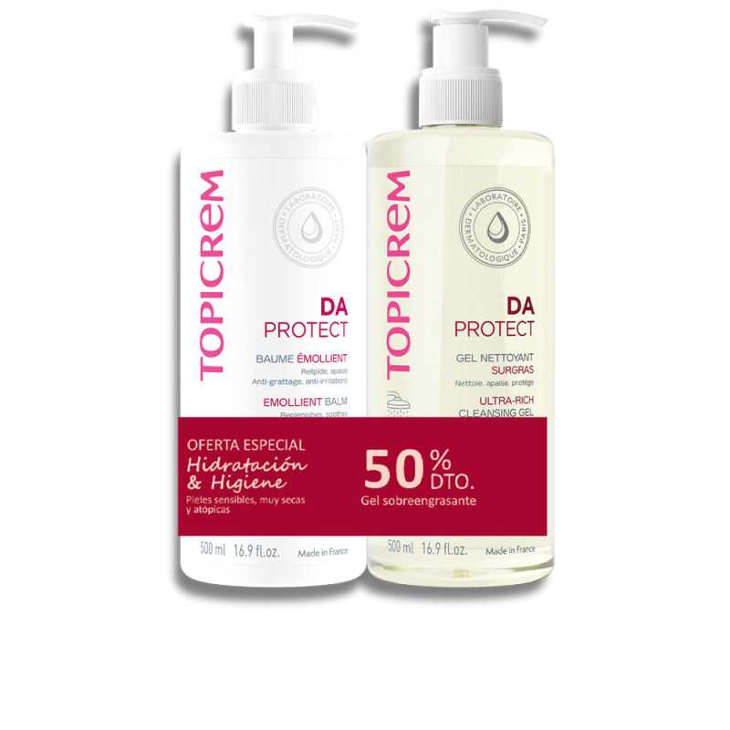 DA PROTECT BÁLSAMO EMOLIENTE 500 ML + GEL LIMPIADOR 500 ML PACK 2 pz by TOPICREM for Unisex DA PROTECT BÁLSAMO EMOLIENTE 500 ML + GEL LIMPIADOR 500 ML PACK 2 pz by TOPICREM for Unisex