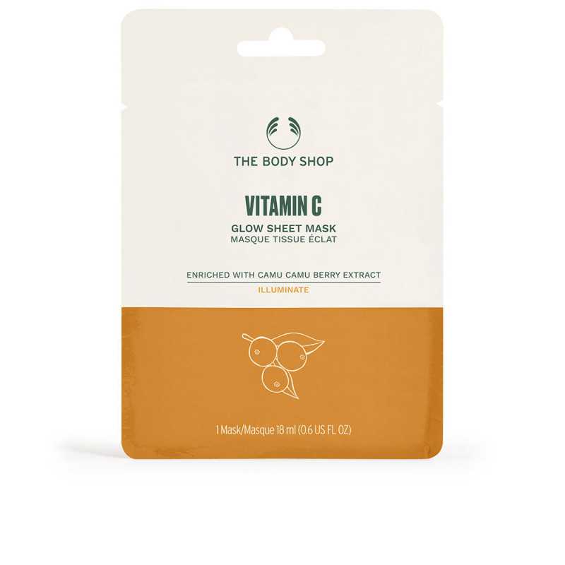 VITAMIN C glow sheet mask 18 ml by THE BODY SHOP for Woman VITAMIN C glow sheet mask 18 ml by THE BODY SHOP for Woman