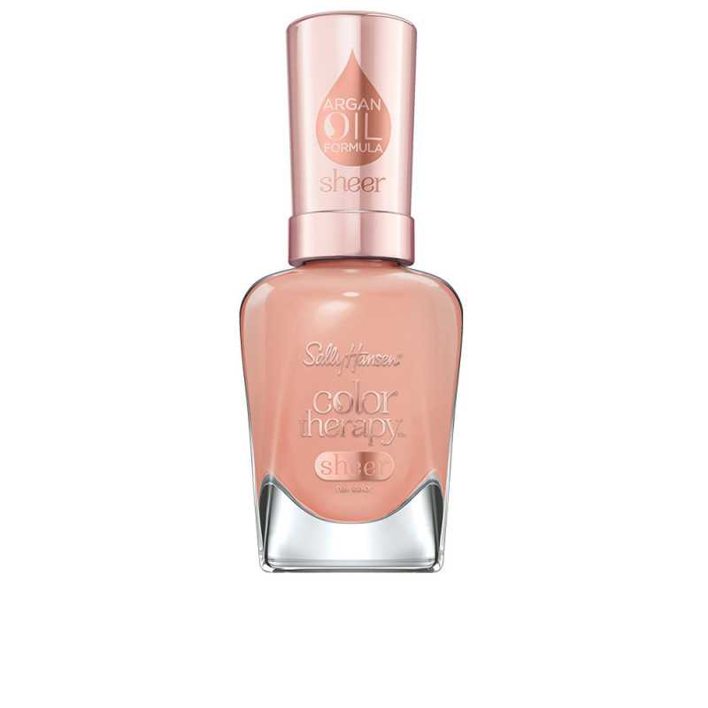 COLOR THERAPY SHEER esmalte color y cuidado 205 Pink Moon 147 ml by SALLY HANSEN for Unisex COLOR THERAPY SHEER esmalte color y cuidado 205 Pink Moon 147 ml by SALLY HANSEN for Unisex
