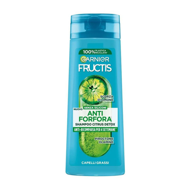 Champú anticaspa desintoxicante cítrico Garnier Fructis 250 ml