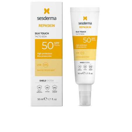 REPASKIN FACIAL SPF50 toque seda 50 ml by SESDERMA for Unisex