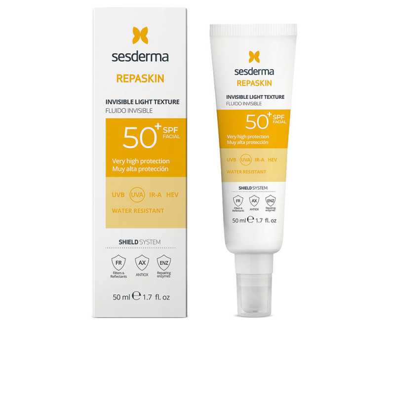 REPASKIN FACIAL fluido invisible SPF50+ 50 ml by SESDERMA for Unisex REPASKIN FACIAL fluido invisible SPF50+ 50 ml by SESDERMA for Unisex