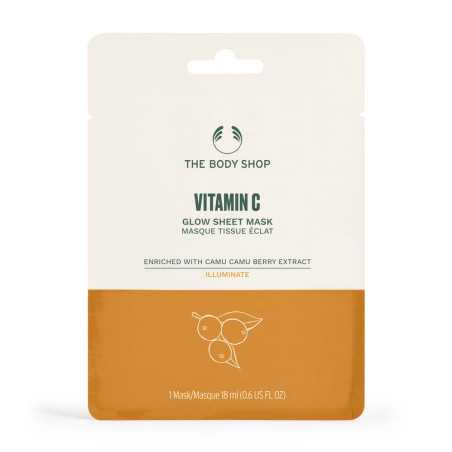 VITAMIN C glow sheet mask 18 ml by THE BODY SHOP for Woman