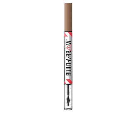 BUILD A BROW rotulador 2 en 1 255 soft brown 1530 ml by MAYBELLINE for Unisex