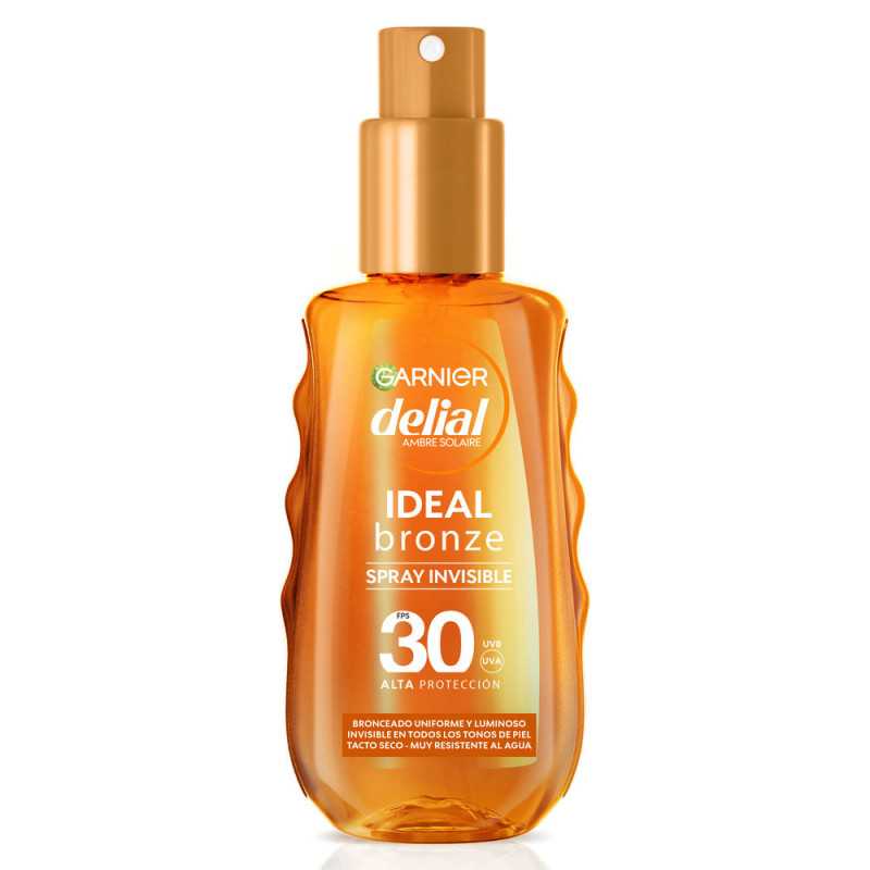 DELIAL IDEAL BRONZE aceite protector SPF30 150 ml by GARNIER for Woman DELIAL IDEAL BRONZE aceite protector SPF30 150 ml by GARNIER for Woman