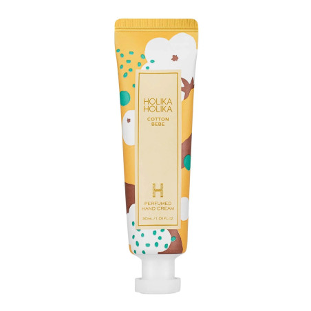 Crème pour les mains parfumée Holika Cotton Baby 30 ml