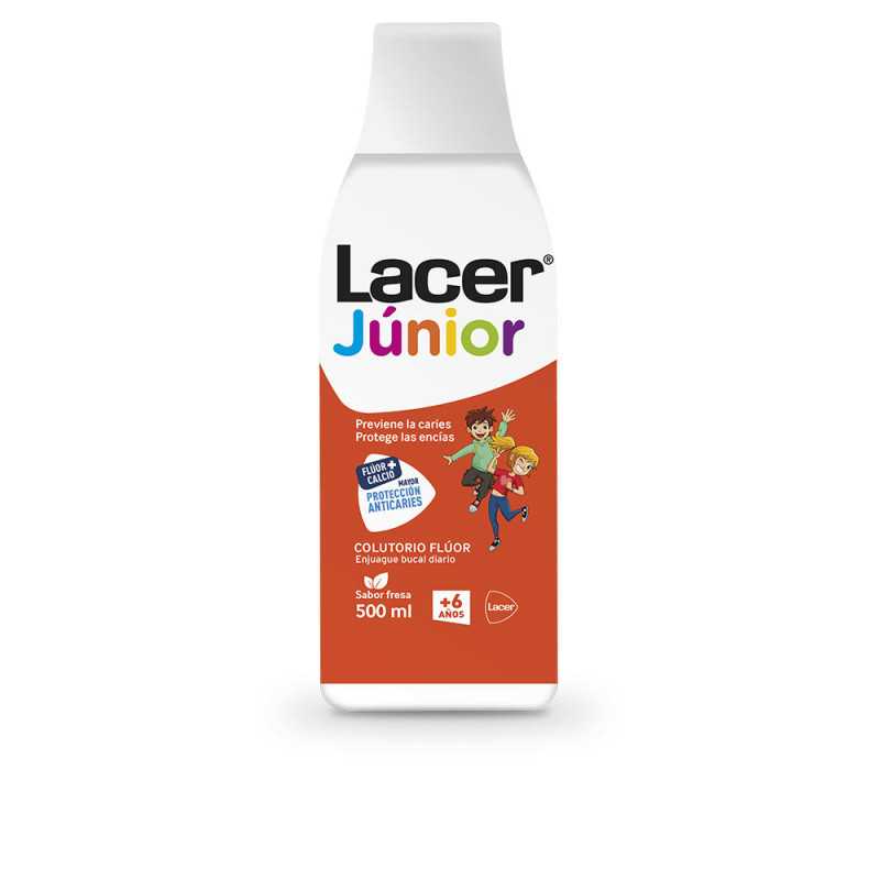 FLÚOR enjuage bucal diario fresa 0,05% 500 ml by LACER for Unisex FLÚOR enjuage bucal diario fresa 0,05% 500 ml by LACER for Unisex