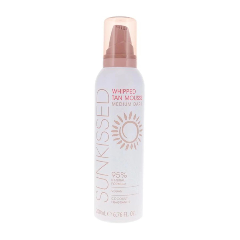 Mousse bronceadora batida Sunkissed en spray medio oscuro de 200 ml