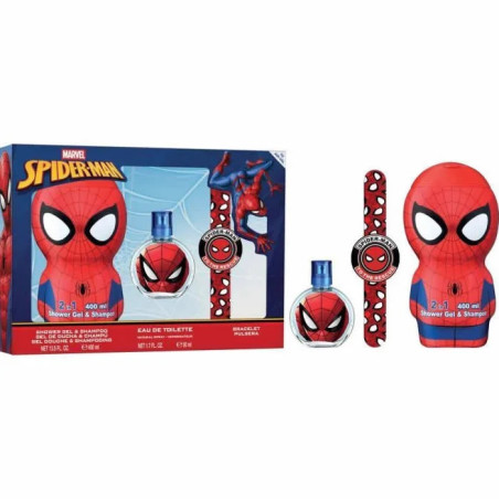 Marvel Spiderman Eau de Toilette Spray 50ml, 3er-Set
