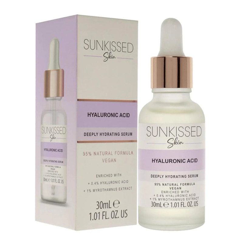 Sérum Hidratante Profundo com Ácido Hialurônico Sunkissed 30ml